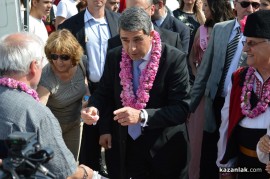 Президентът Плевнелиев се хвана на хорото по време на ритуала Розобер