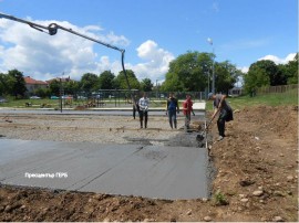 Казанлък ще се сдобие с ново спортно игрище за волейбол и баскетбол