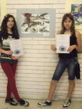 Месец юни се оказа изключително ползотворен за малките художници от школа „Живопис”