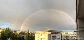 Двойна дъга в Казанлък - обещание за край на потопа / Новини от Казанлък