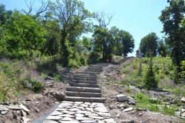 Основната рехабилитация на парковете „Розариум“ и „Тюлбето“ продължава с бързи темпове