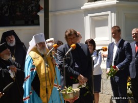 Храм-паметник Рождество Христово откриване на кръст-паметник