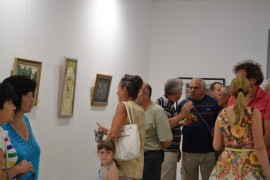 Седем откупки още на откриването на благотворителната изложба за храм „Св. Георги Победоносец“ в Средногорово