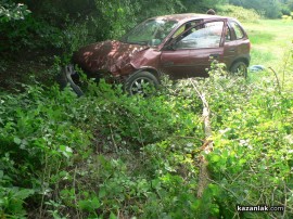 Жена и дете пострадаха при катастрофа
