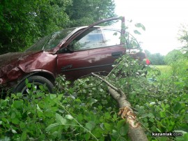 Жена и дете пострадаха при катастрофа