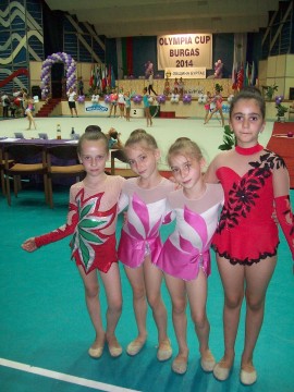 Състезателките на  „Диамант“ с успехи в Международен турнир по художествена гимнастика / Новини от Казанлък