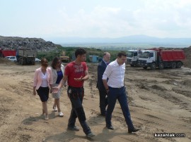 Видео от посещението на Министъра на околната среда и водите