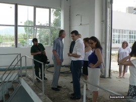 Видео от посещението на Министъра на околната среда и водите