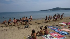 Казанлъшки таланти твориха и се забавляваха на морския плаж