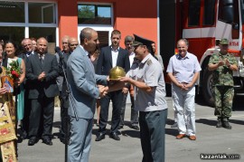 Прерязаха лентата на казанлъшката Пожарна