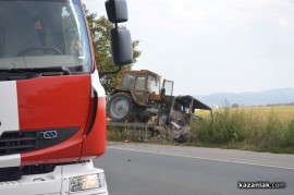 Двама души загинаха при катастрофа близо до Казанлък
