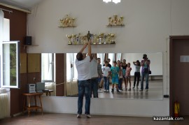 Чисто нова зала за спортни танци благодарение на Борис Кърчев имат вече “Киара-Н“