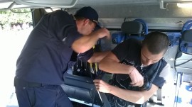 Деца се включиха в демонстрациите на пожарникарите в Павел баня