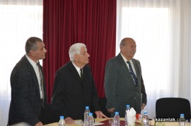 Министърът на отбраната Велизар Шаламанов бе в Казанлък/видео и снимки/