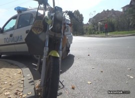 Неспазване на дистанция доведе до лек пътен инцидент