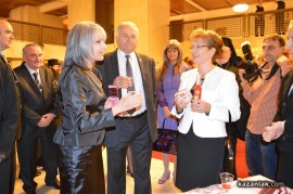 Маргарита Попова бе възхитена от Казанлък и нашата делегация в Резиденция “Бояна“