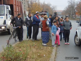 Колоездач пострада при  инцидент пред ромската махала