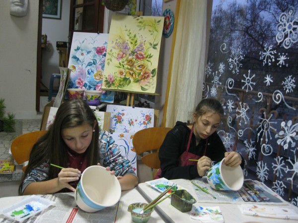 В Ателието представиха техника за рисуване „Прима“