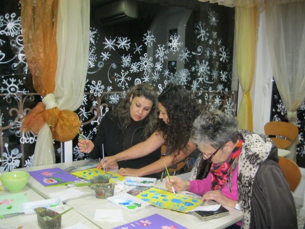 В Ателието представиха техника за рисуване „Прима“