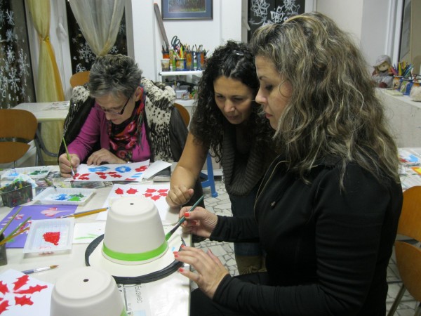 В Ателието представиха техника за рисуване „Прима“