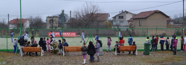 Ново спортно игрище откриха днес в с. Кънчево / Новини от Казанлък