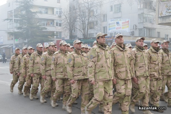 Посрещане на военните от Афганистан 