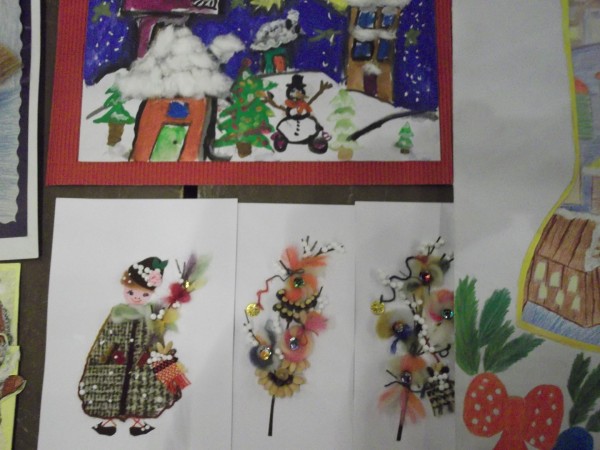 Картички изработени от казанлъшки ученици с отличие в конкурс