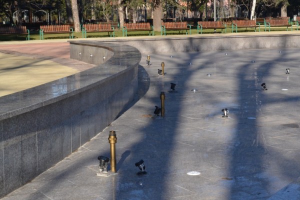 Вандализъм в парк „Розариум“