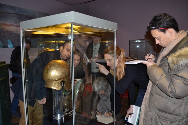 Френски журналисти отразяват съкровищата на Долината на тракийските царе