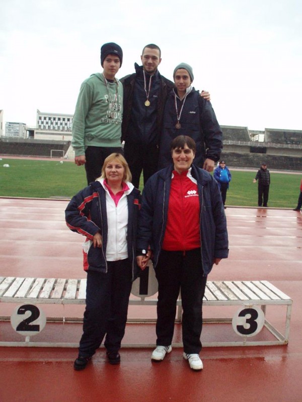 3 шампионски титли за казанлъчани в първенството на зимните хвърляния