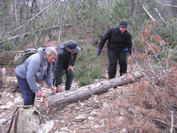 Планинари направиха пътеките над Шипка проходими