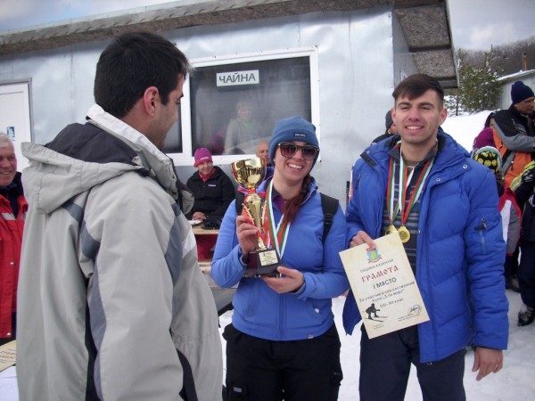 Проведе се общинското ученическо състезание по ски