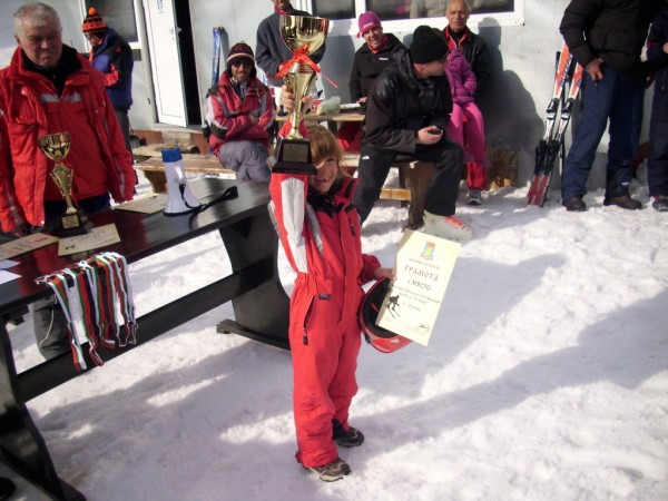 Проведе се общинското ученическо състезание по ски