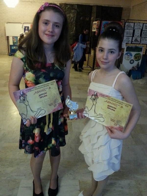  Възпитаничка на НЧ “Възродена Искра - 2000“ с покана за участие в италиански конкурс