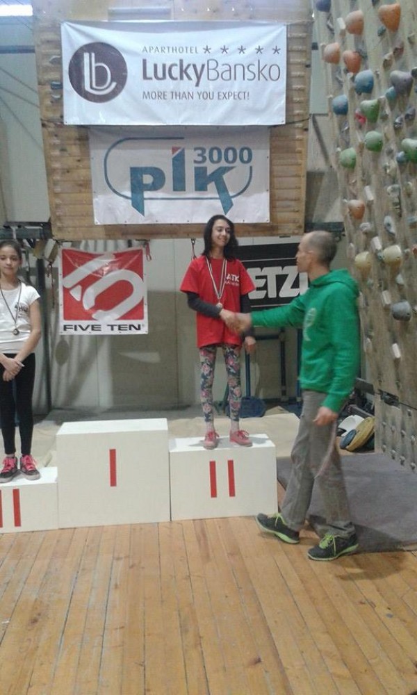 Казанлъшките катерачи с медали от надпревара за Купа България