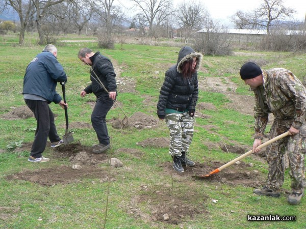 В седмицата на гората ВМРО засадиха 250 дървета в Горно Сахране