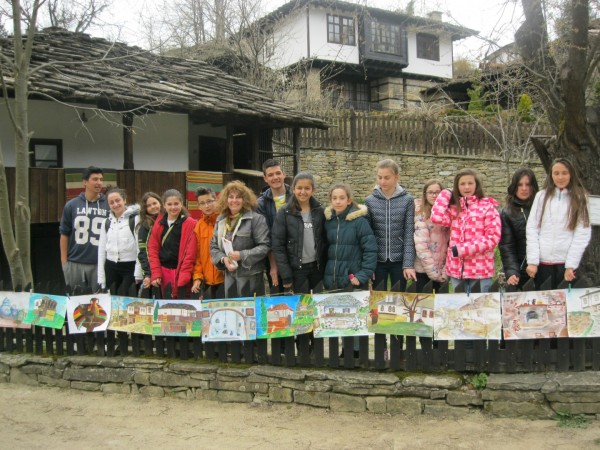 Художниците на школа “Арт линия“ представиха  Чудомир в Габрово