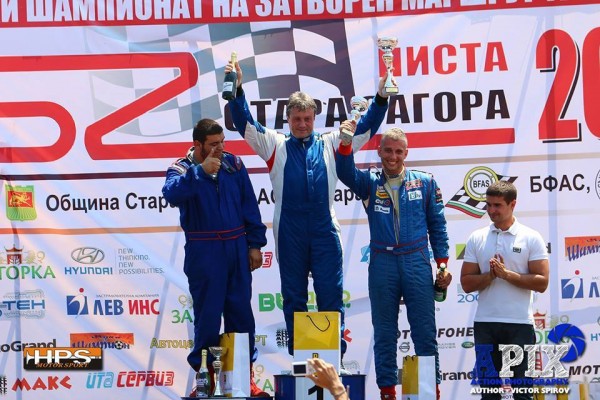Стефан Панчугов с победа на автомобилното състезание „Писта Стара Загора“