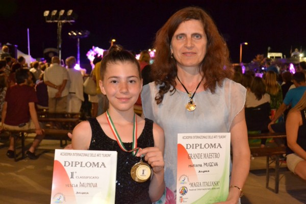 Весела Паунова спечели злато от фестивал в Италия