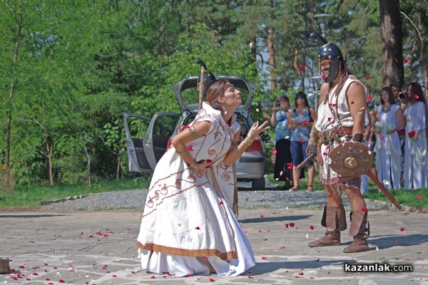 Демонстрация на тракийски бойни изкуства