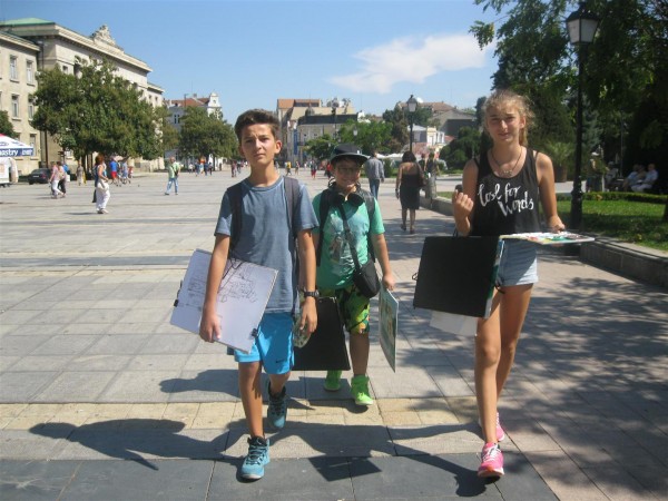 Арт линия се завърна от международен пленер на Дунава