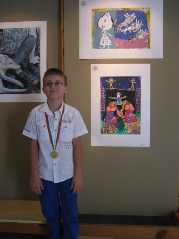 Малките художници от Казанлък отново с награди  от Световния конкурс “Малък зограф“