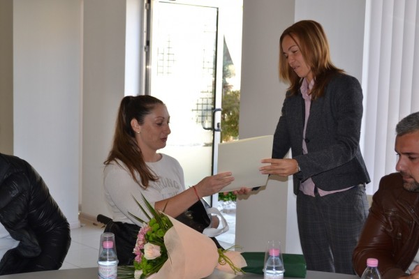 Заместник- кметът Лилия Цонкова поздрави казанлъшките параолимпийци