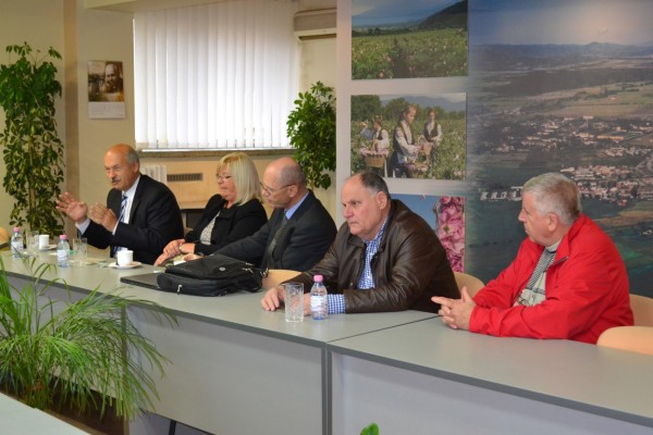 Чешкият посланик Н.Пр.Душан Щраух посети Община Казанлък