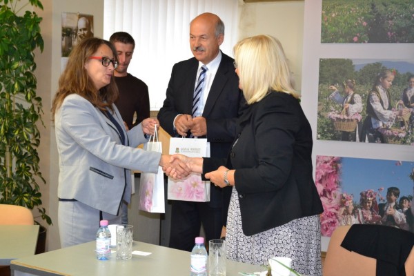 Чешкият посланик Н.Пр.Душан Щраух посети Община Казанлък