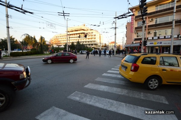 Протест срещу цената на винетките