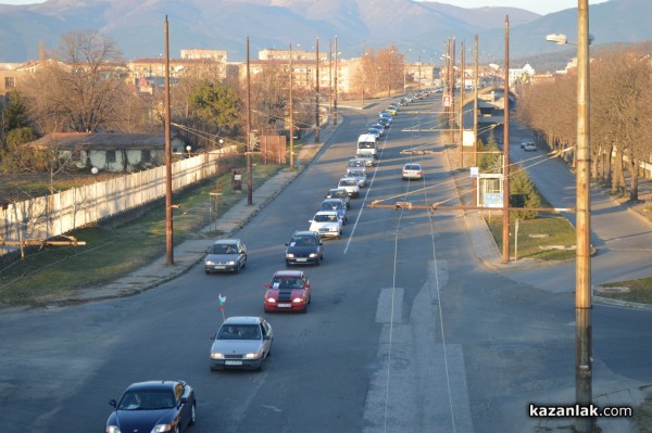 Отново многоброен протест в Казанлък срещу увеличението на винетките