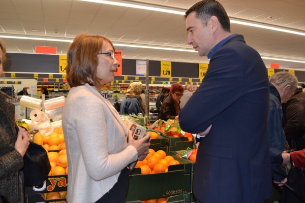 Кметът Галина Стоянова бе гост на откриването на магазин Лидл в град Казанлък