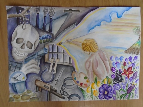 В Техеран изложиха рисунки на деца от Казанлък