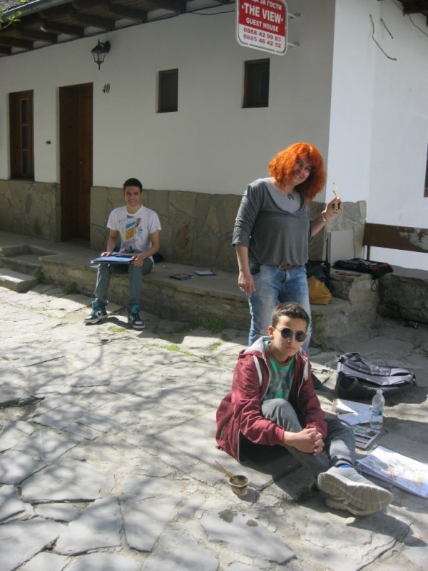 Пролетен пленер на школа“Арт линия“ във Велико Търново